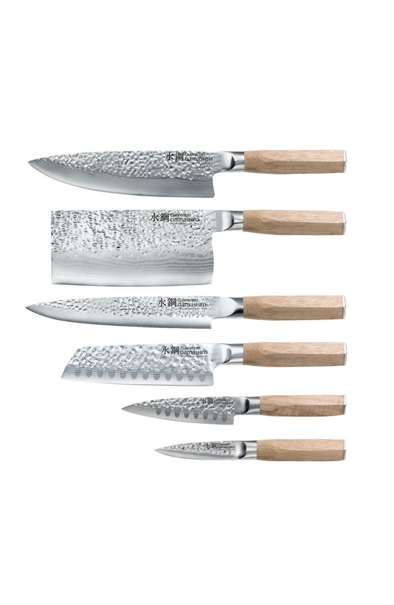 Cuisine::pro<sup>®</sup> Damashiro EMPEROR<sup>®</sup> Hikari Ash 7-Piece knife block, Alternate, color, 