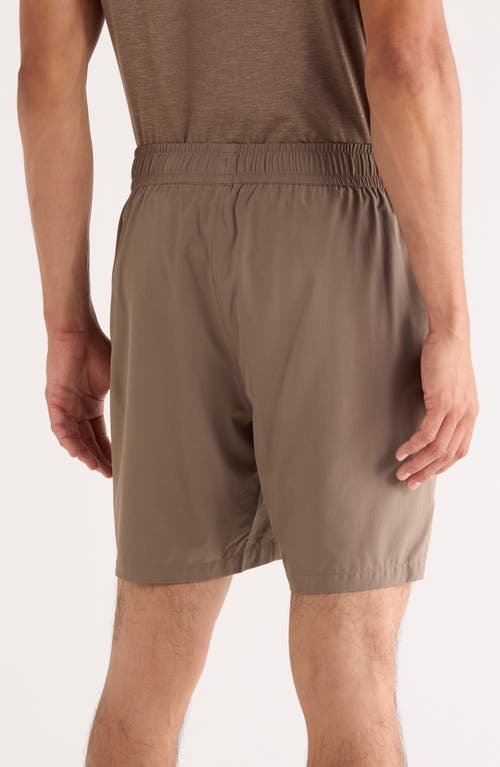 Z By Zella Sprint 7-inch Performance Shorts In Brown
