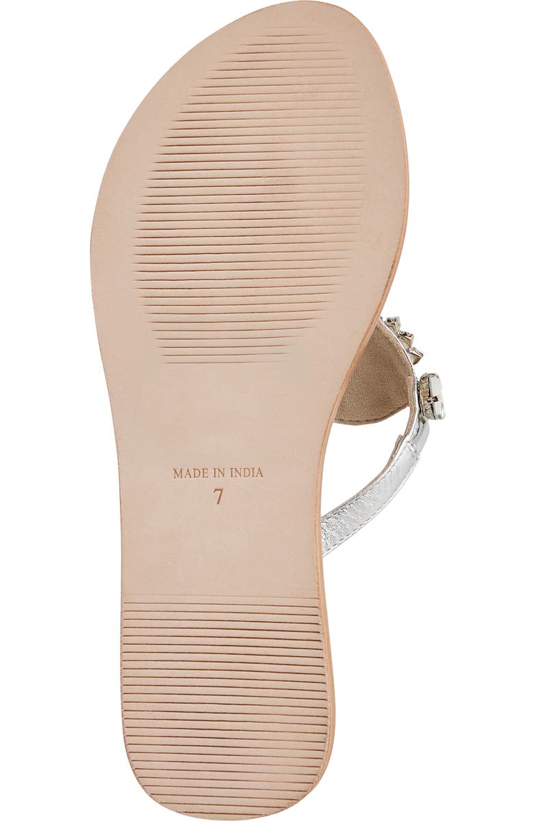 Jack Rogers Burgess Sandal, Alternate, color, Silver