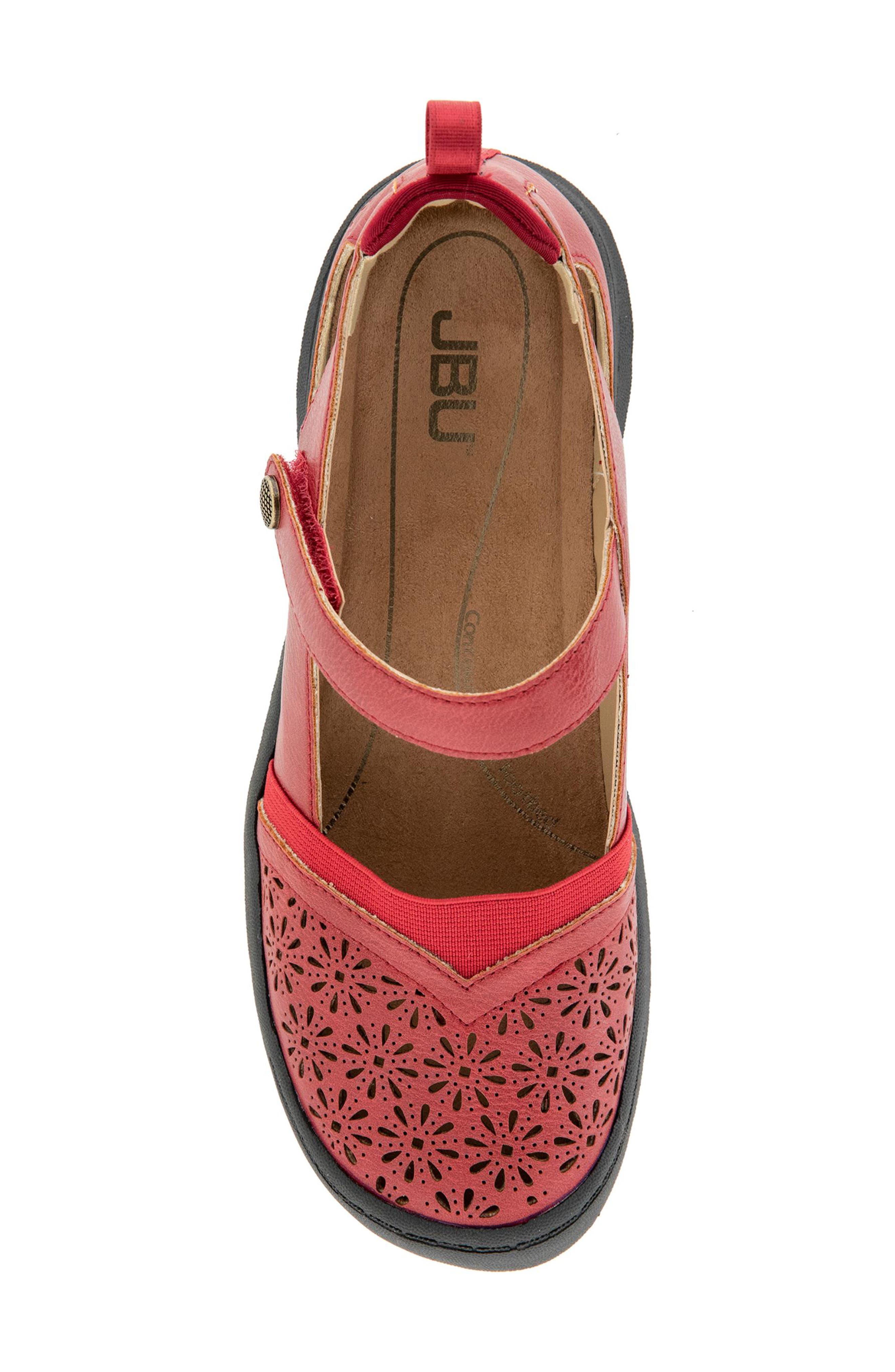 Rya Mary Jane Sneaker, Alternate, color, RED