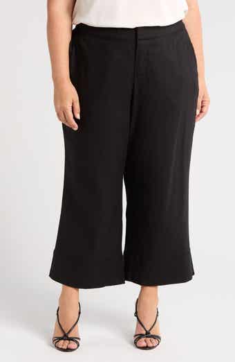 Universal Standard Courtyard Linen Blend Capri Pants