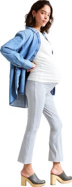 HATCH Collection The Maternity Bodyflex Crop Flare Legging