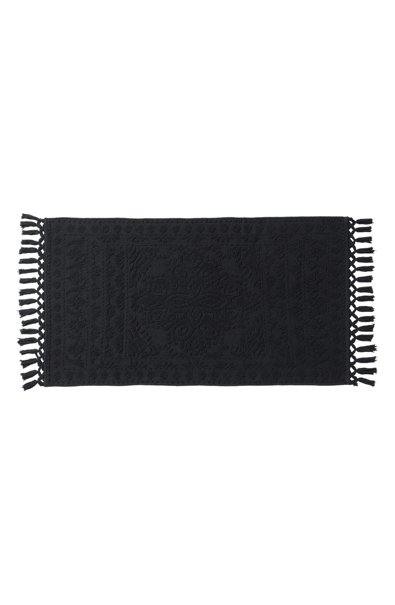 French Connection Nellore Fringe Bath Rug