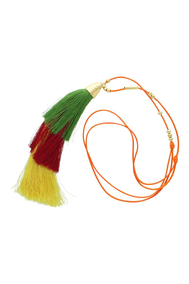 Fade into Me Necklace, Main, color, GOLD / MULTI