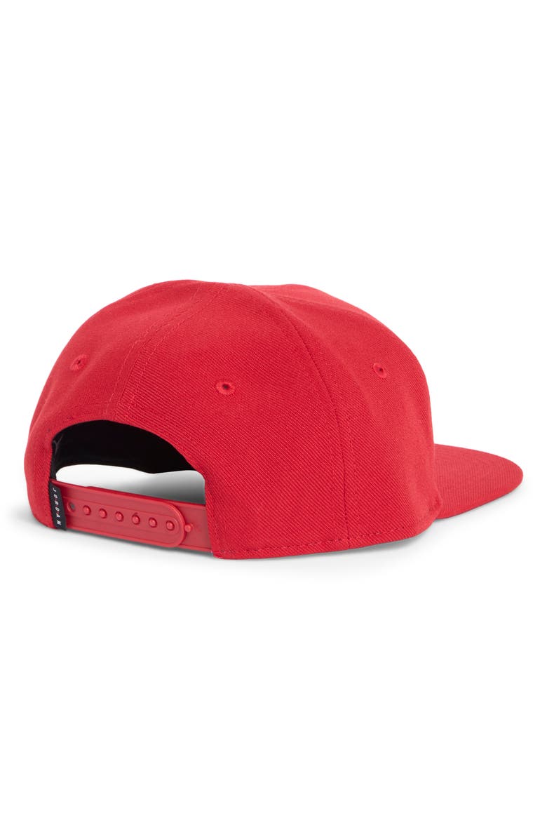 Jordan Kids' Jordan Jumpman Air Flat Brim Adjustable Hat, Alternate, color, Gym Red