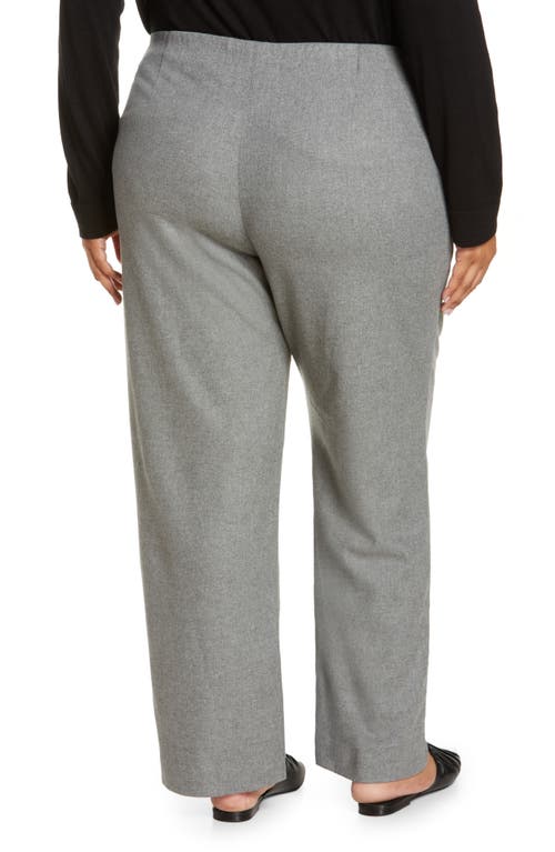 Vince Flannel Pull-on Wide Leg Pants In Thistle