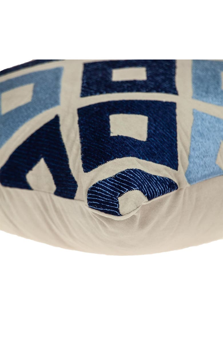 PARKLAND COLLECTION Diyaa Transitional Beige Throw Pillow, Alternate, color, Beige