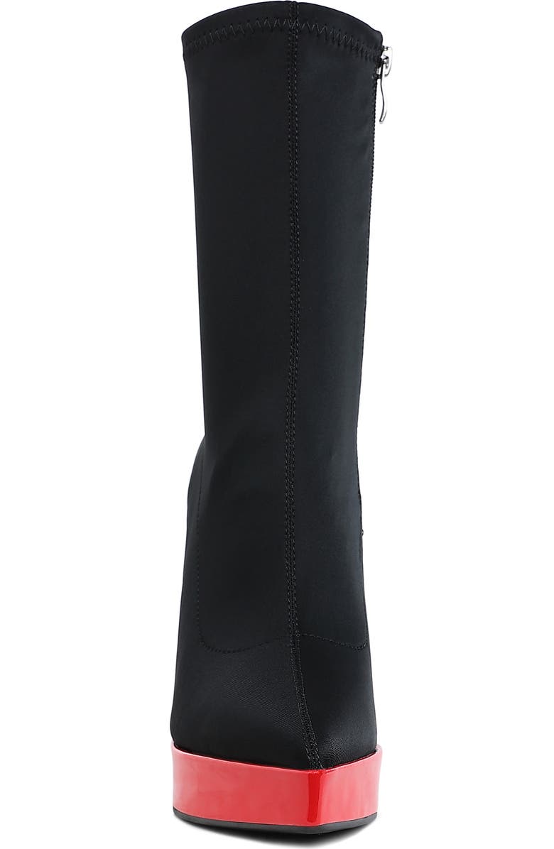 LONDON RAG Rabha Contrast Platform Boot, Alternate, color,