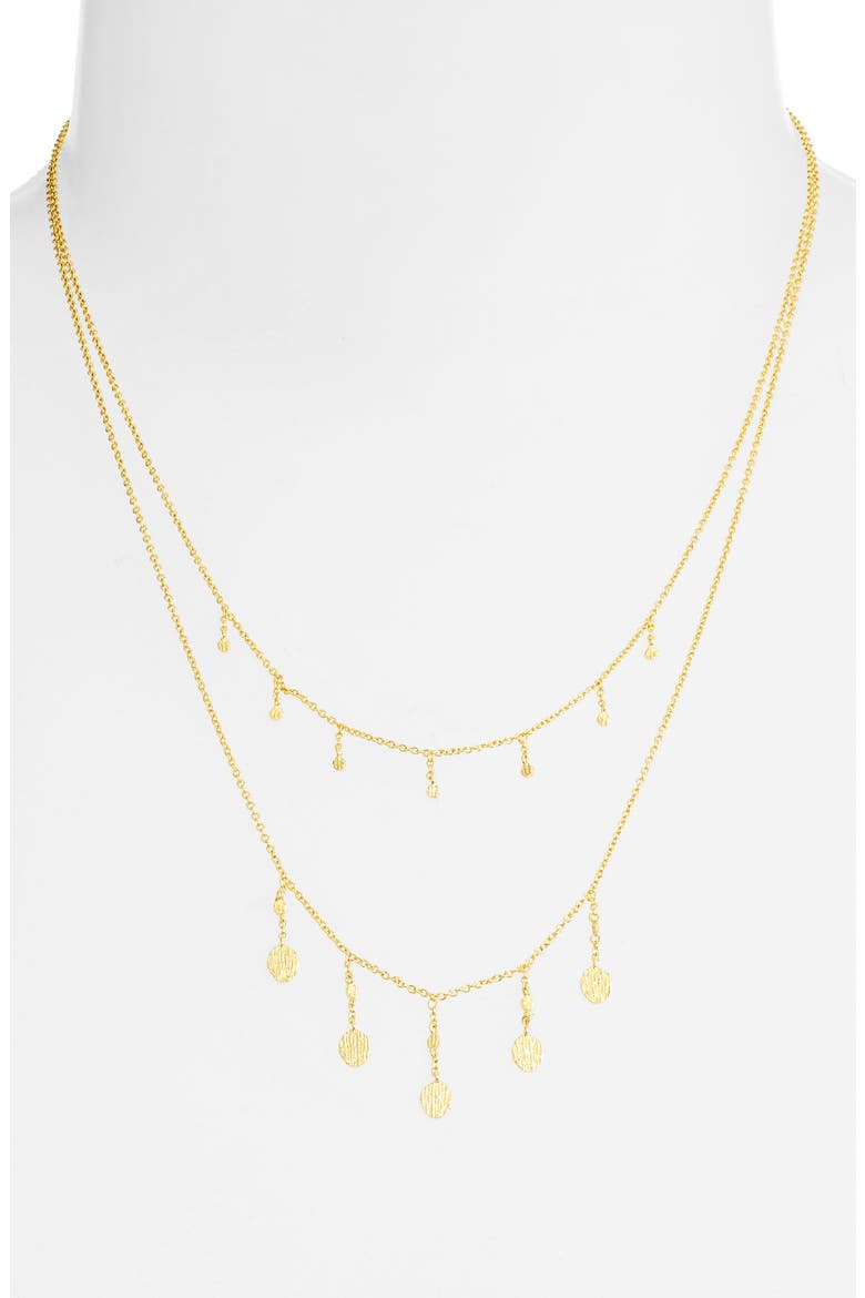 Stella Layered Necklace, Alternate, color, GOLD
