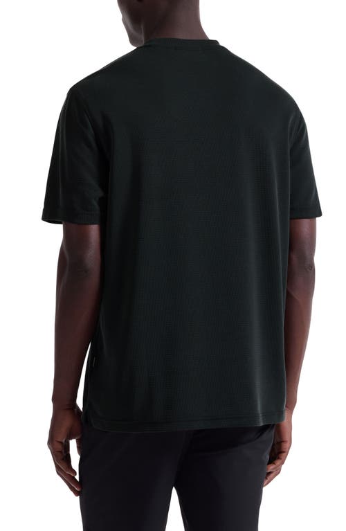 Bugatchi Orville Crewneck T-shirt In Black