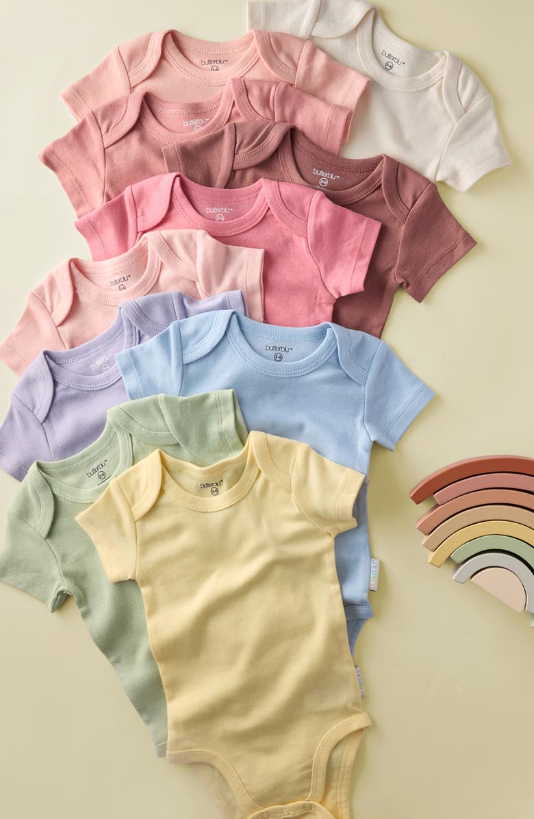 BUTTERBLU Avery Assorted 10-Pack Bodysuits, Alternate, color, 