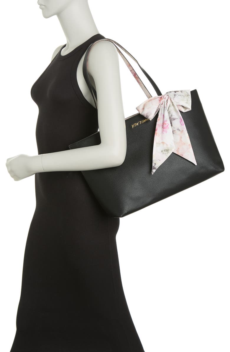 Betsey Johnson Lilly Wristlet Tote Bag, Alternate, color,