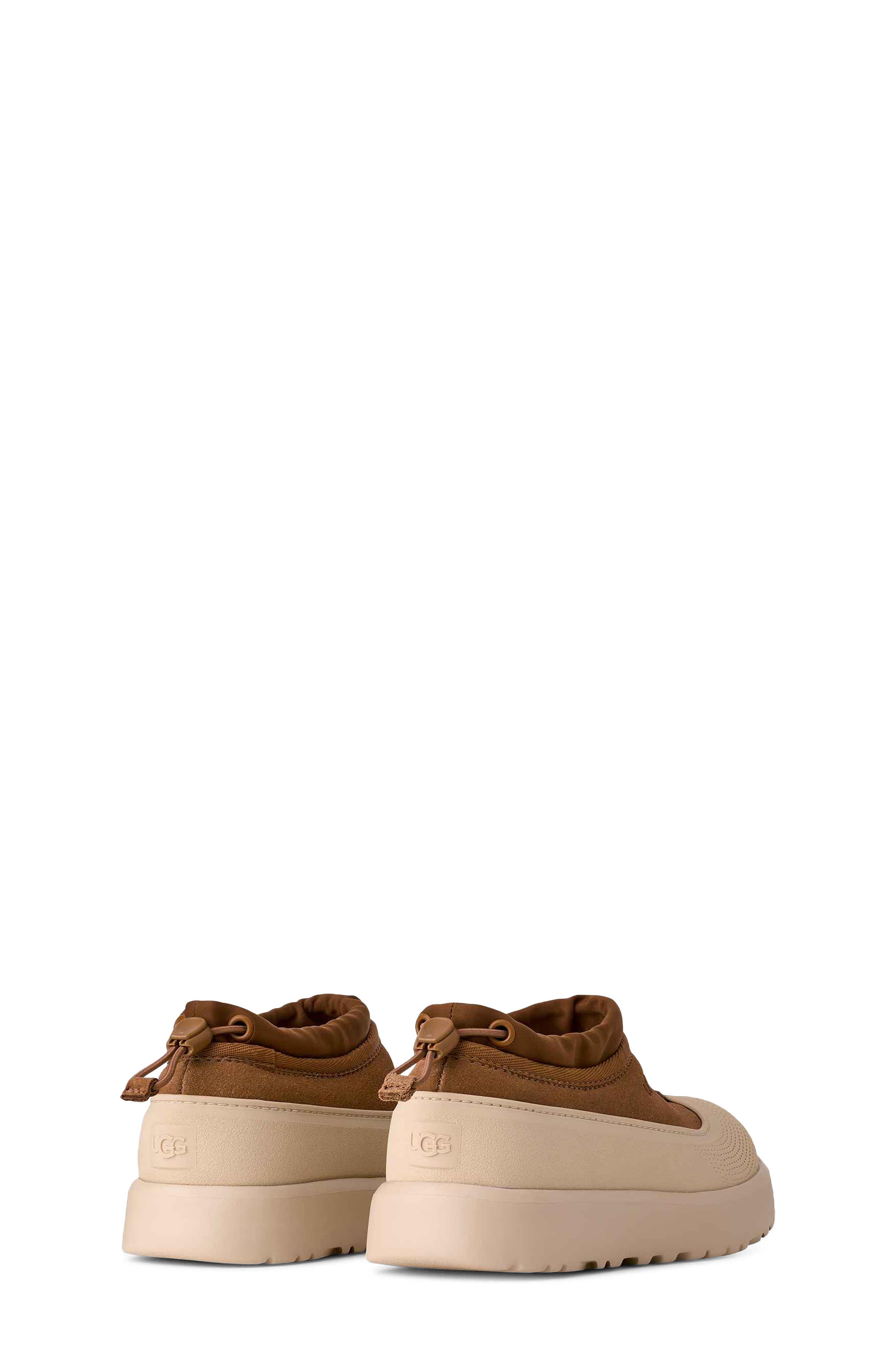 UGG<sup>®</sup> Kids' Tasman Waterproof Hybrid Slip-On, Alternate, color, Chestnut / Whitecap