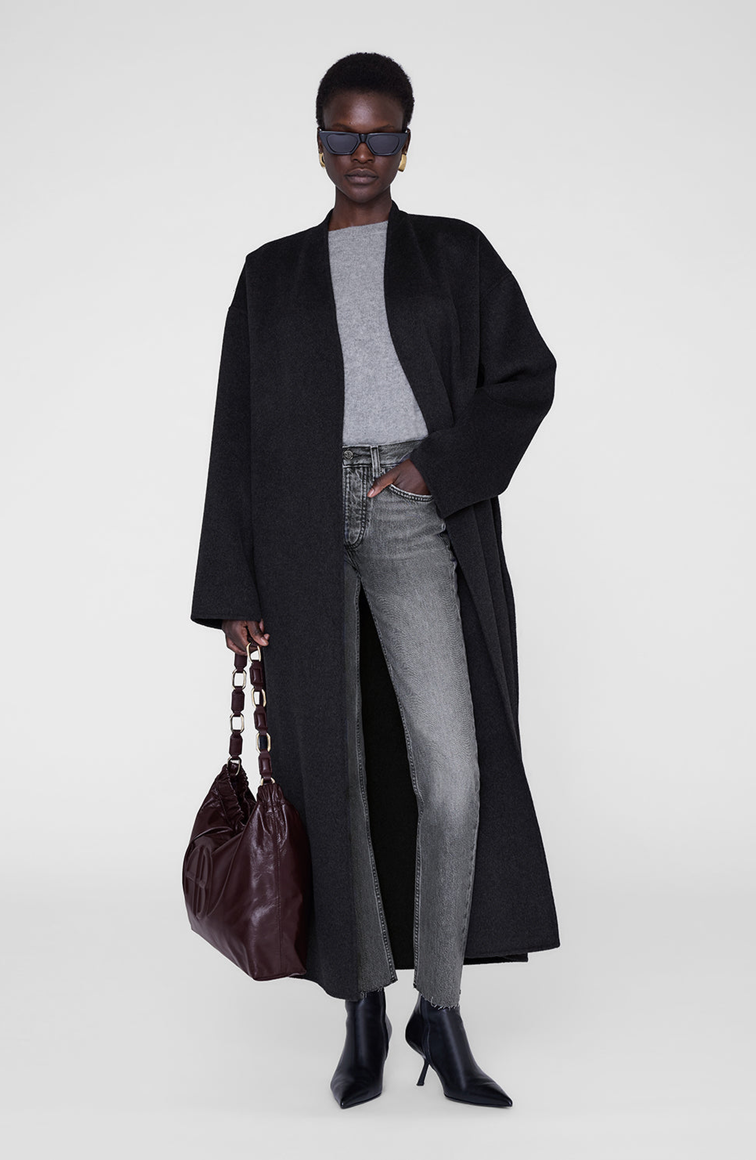 ANINE BING Kate Shoulder Bag, Alternate, color, 