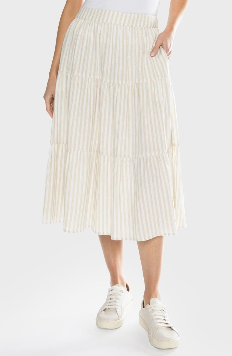 matty m. Emory Tiered Skirt, Main, color, 