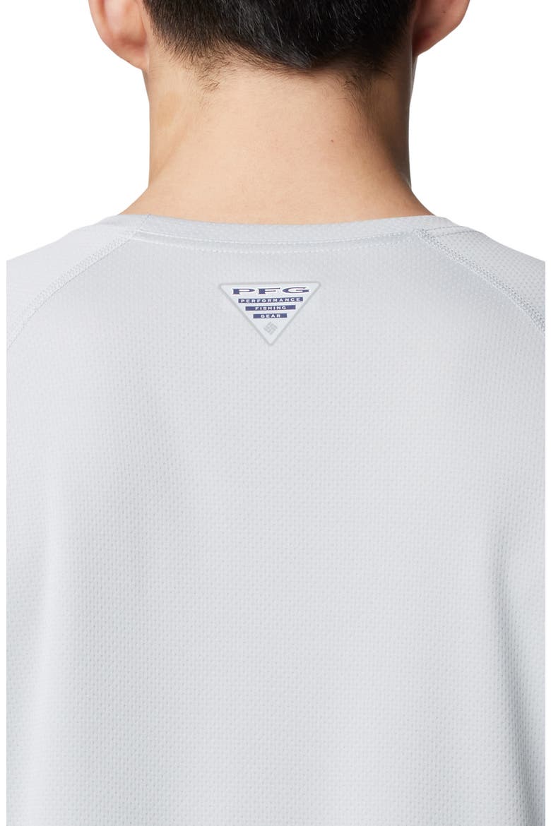 PFG Solar Stream™ Long Sleeve Performance T-Shirt, Alternate, color, COOL GREY