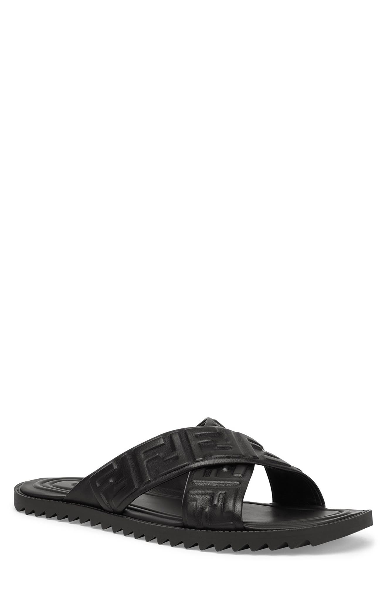 Fendi Slide Sandal, Main, color, 