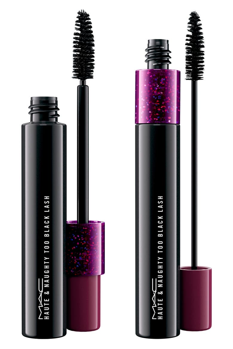 MAC Haute & Naughty Too Black Lash Mascara, Main, color, BLACK
