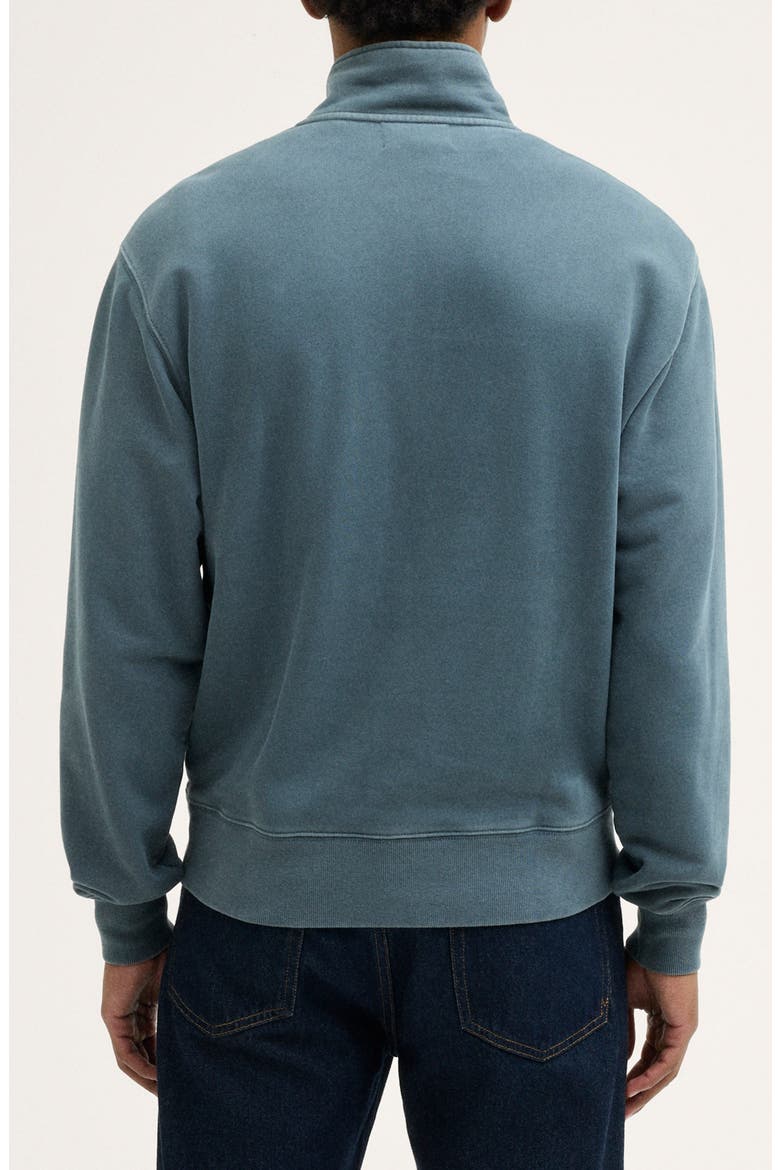 The McCarren Quarter-Zip Sweatshirt, Alternate, color, HEIRLOOM BLUE