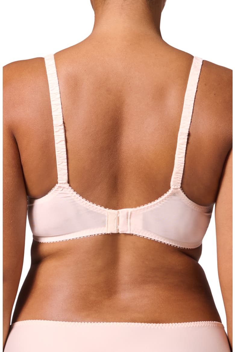Intrigue Sheer Full Coverage Underwire Plunge Bra, Alternate, color, SAKURA PINK