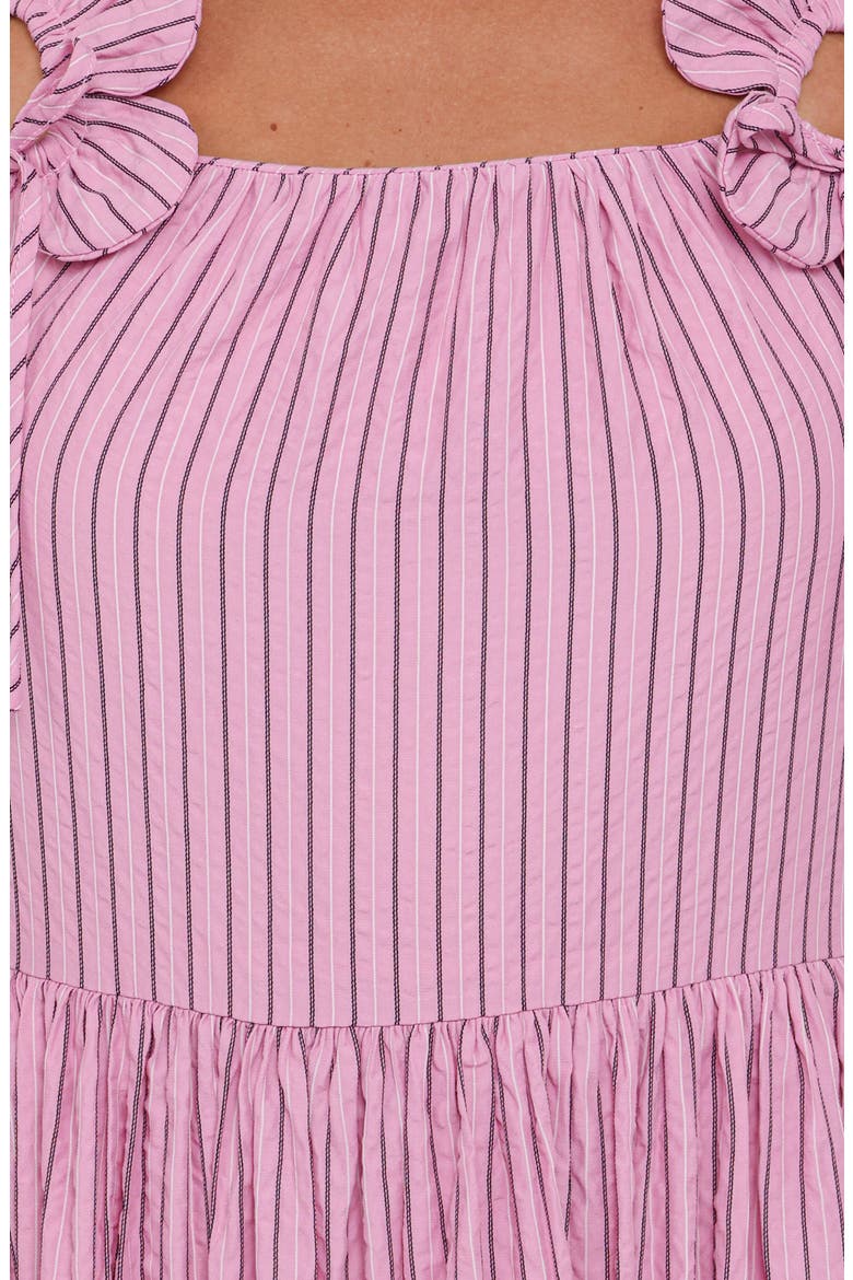 Alden Maxi Dress, Alternate, color, PINK/ WHITE STRIPE