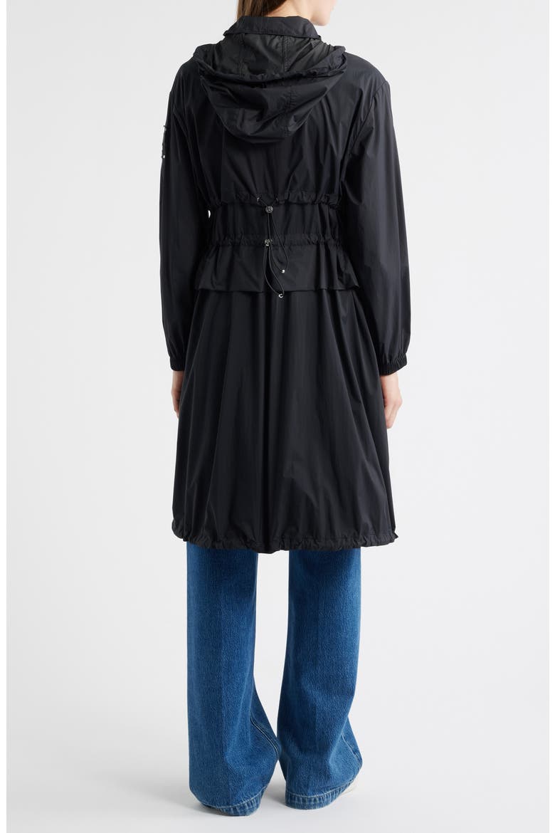 Rachelle Water Repellent UV Protection Jacket, Alternate, color, BLACK