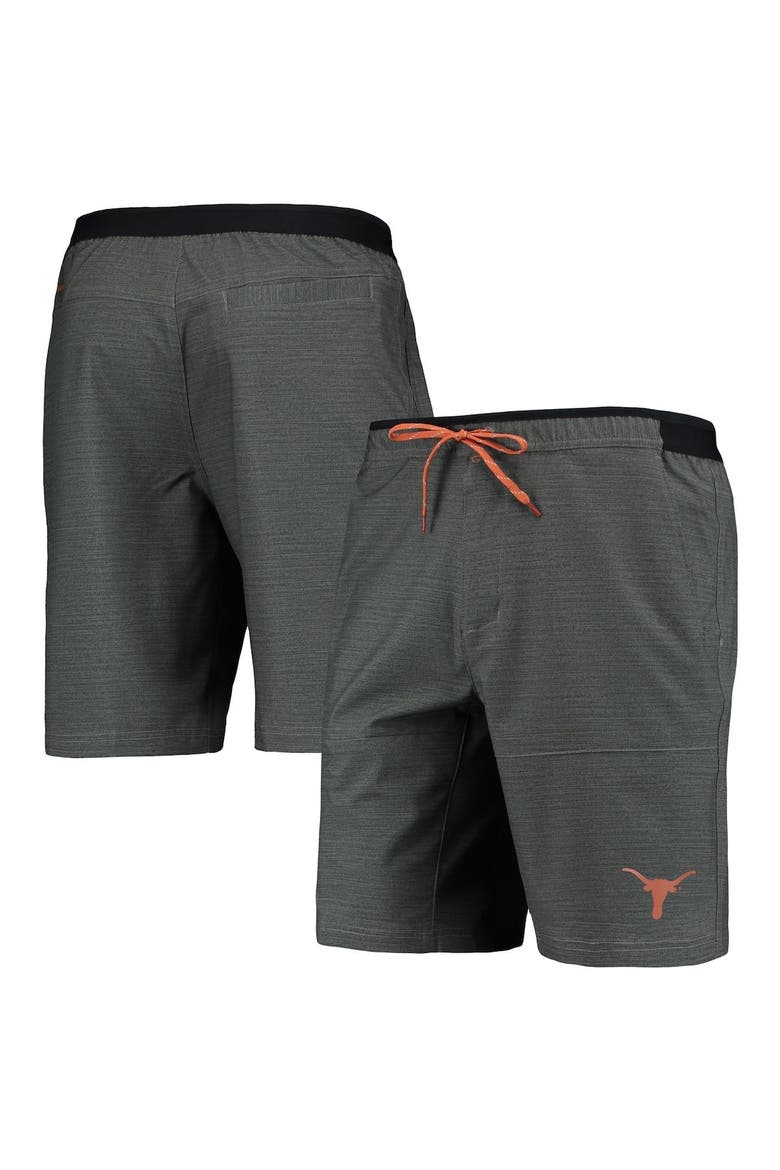 Men's Columbia Gray Texas Longhorns Twisted Creek Omni-Shield Shorts, Main, color, Gray