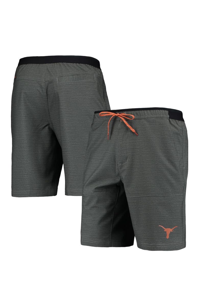 Columbia Men's Columbia Gray Texas Longhorns Twisted Creek Omni-Shield Shorts, Main, color, 