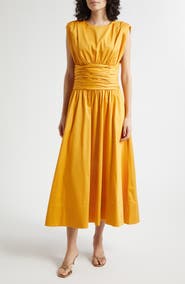 Toccin Evangeline Ruched A-Line Dress