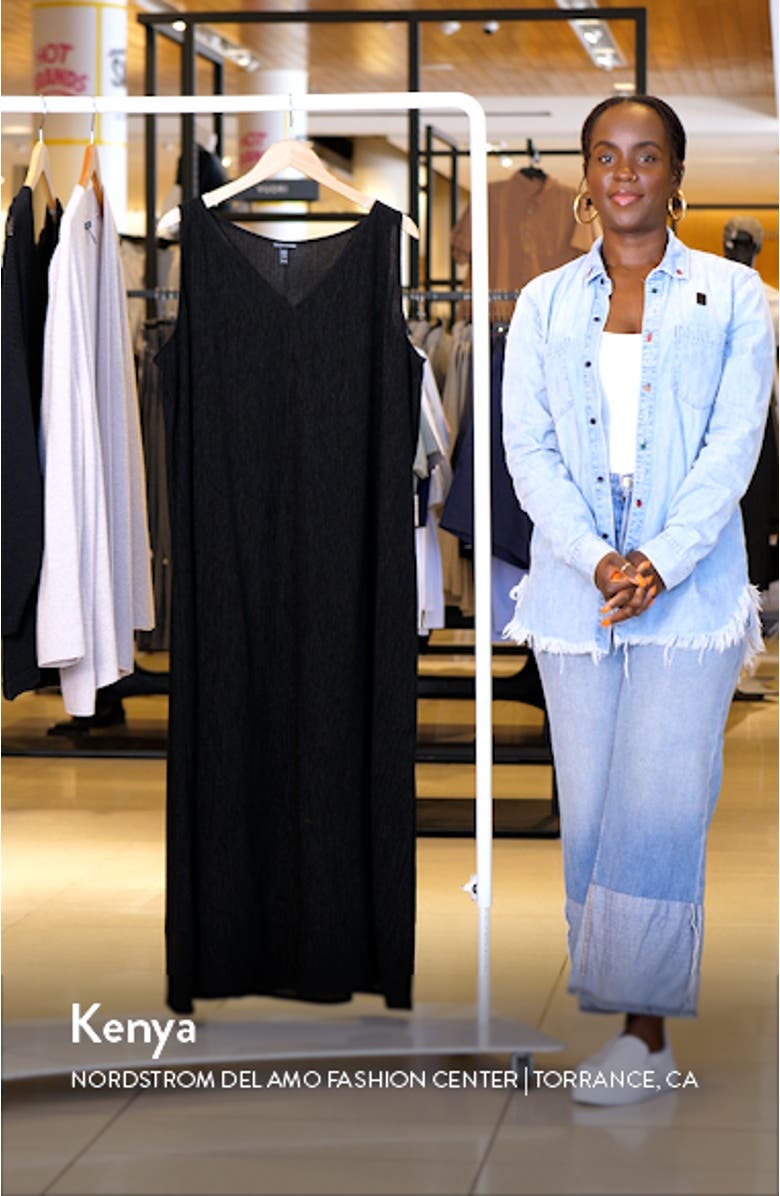 V-Neck Shift Dress, sales video thumbnail