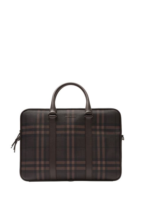 City Check Briefcase