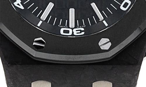 Watchfinder & Co. Audemars Piguet 2013 Royal Oak Offshore Rubber Strap Diver's Watch, 42mm In Black