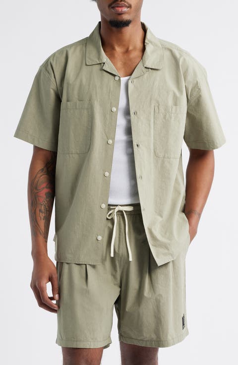 Relaxed Fit Camp Shirt