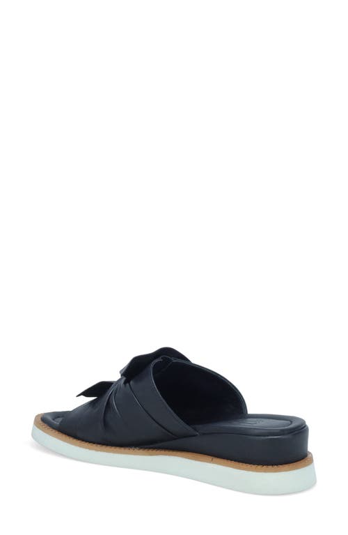 Miz Mooz Evy Platform Wedge Slide Sandal In Black