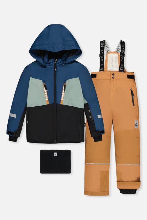 Teknik Fleece Jacket & Pants Two Piece Snowsuit