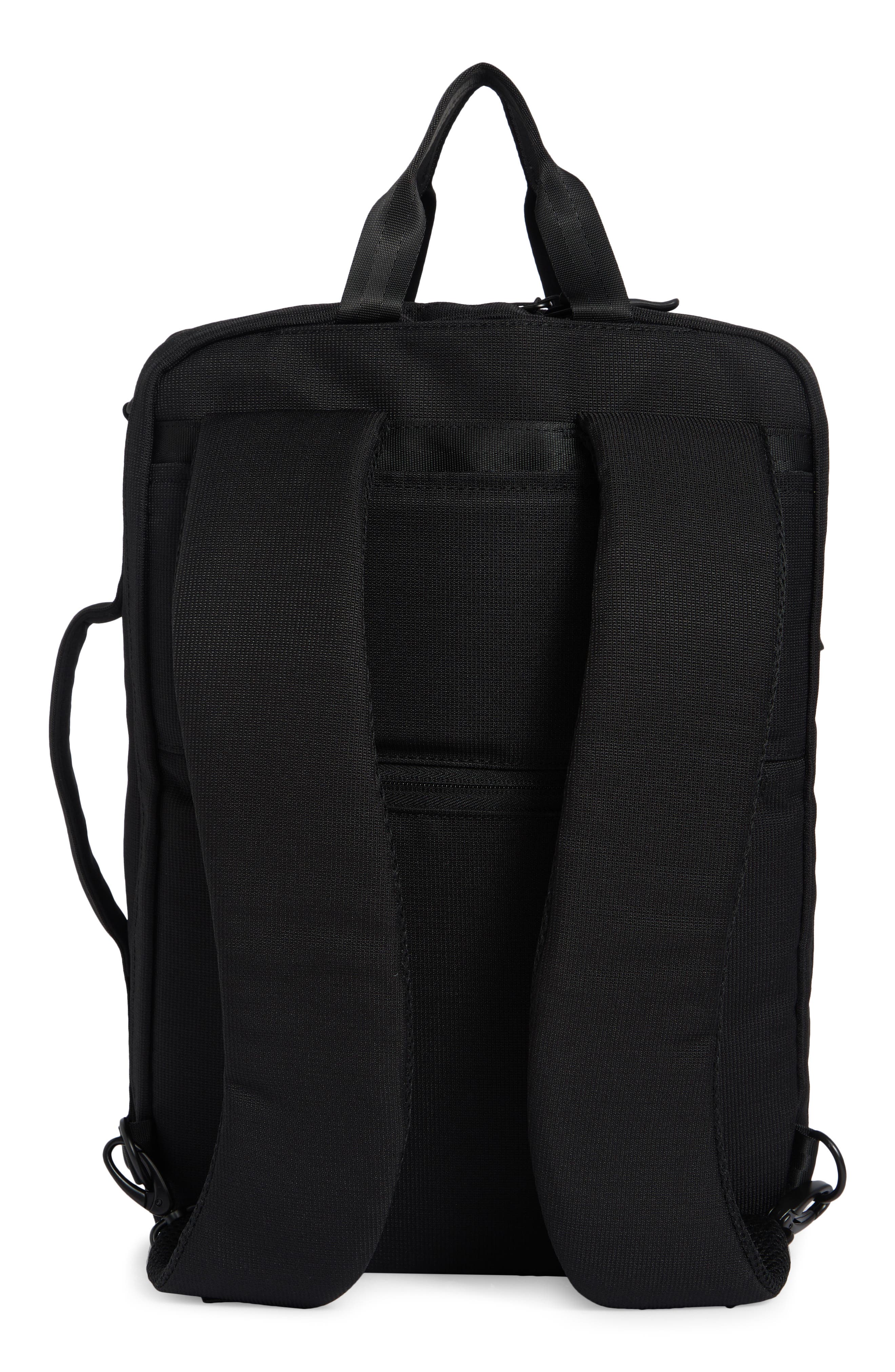 Convertible Backpack, Alternate, color, BLACK