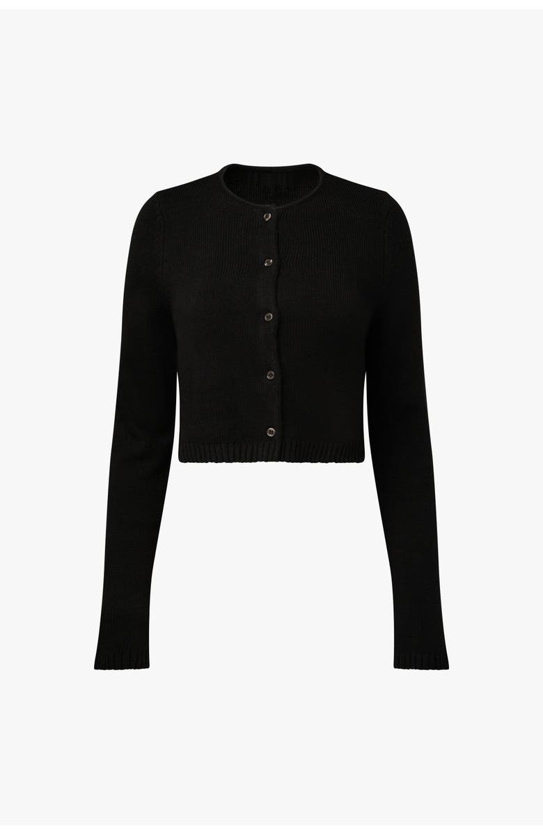 WeWoreWhat Boxy Crewneck Cardigan, Alternate, color, 