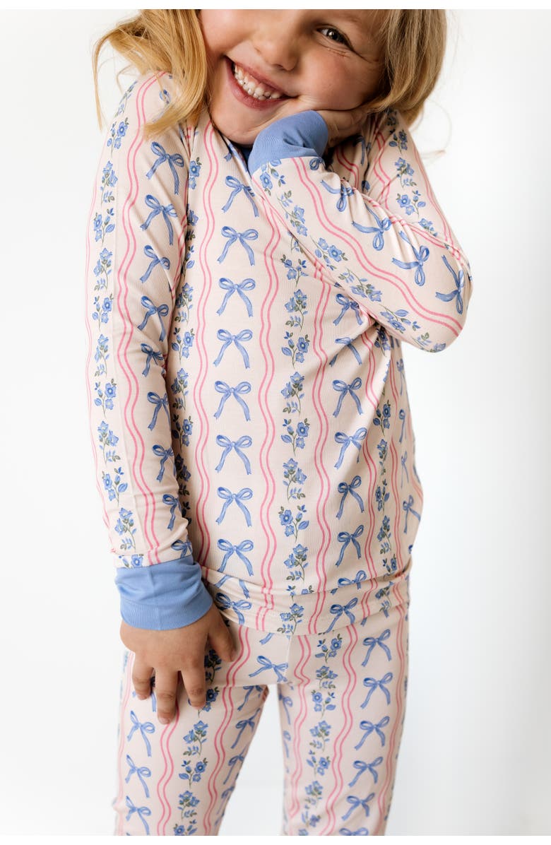 In My Jammers Amelia Bow Two Piece Set, Alternate, color, Off-White