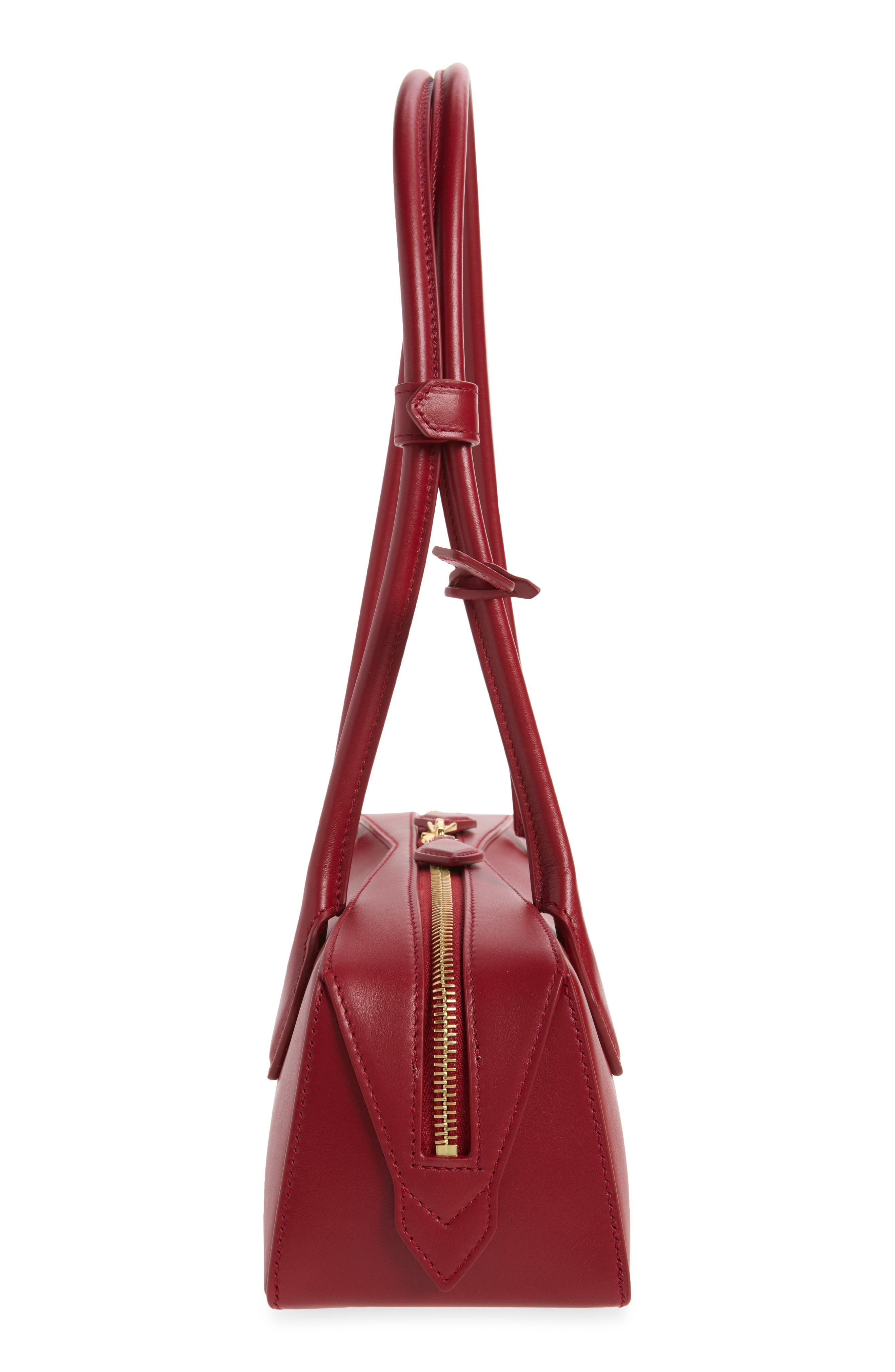Medium Le Teckel East/West Shouder Bag, Alternate, color, ROUGE CARMIN U18