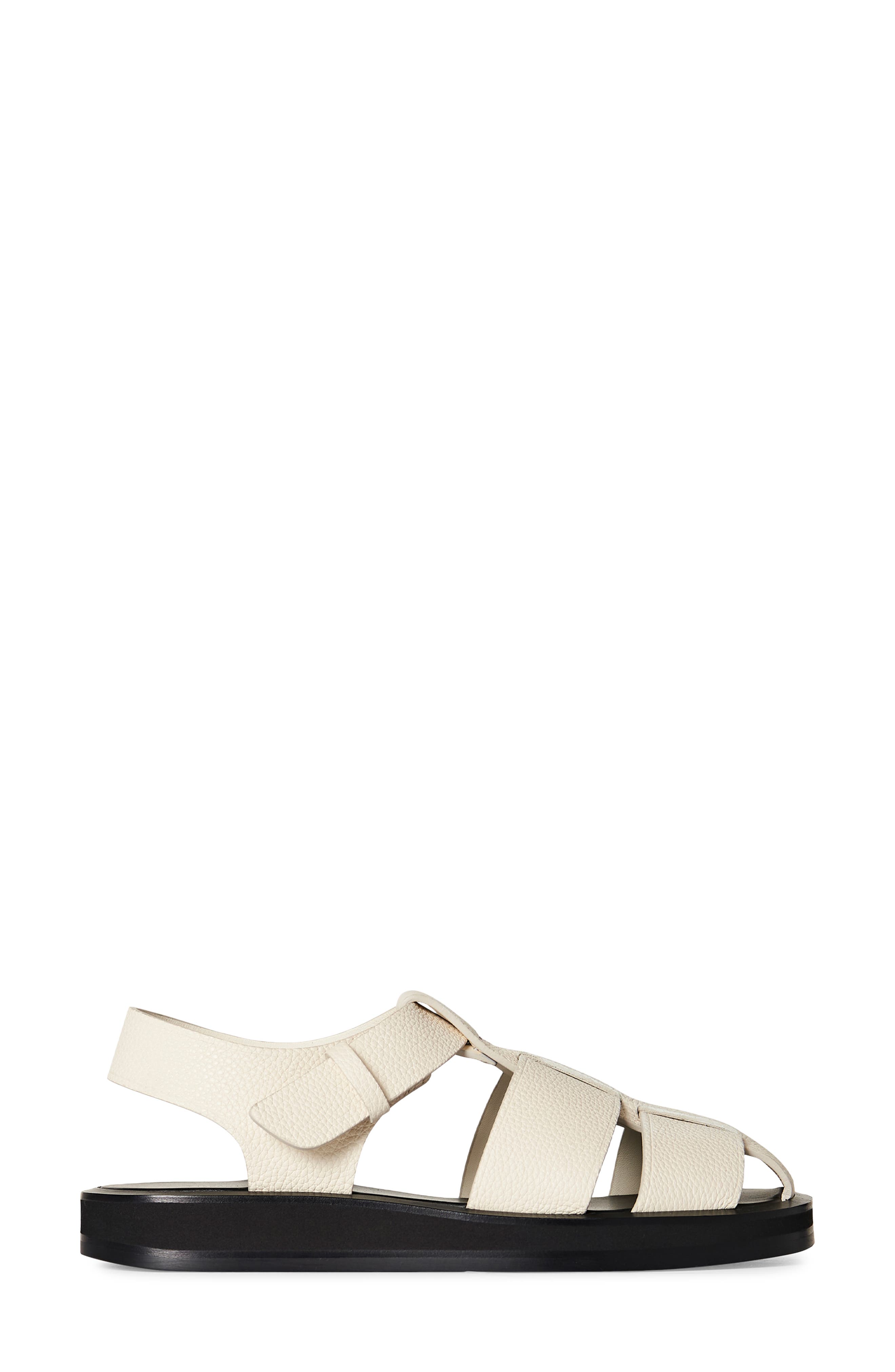 Fisherman Sandal, Alternate, color, IVORY