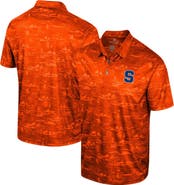 COLOSSEUM Men's Colosseum Orange Syracuse Orange Daly Print Polo
