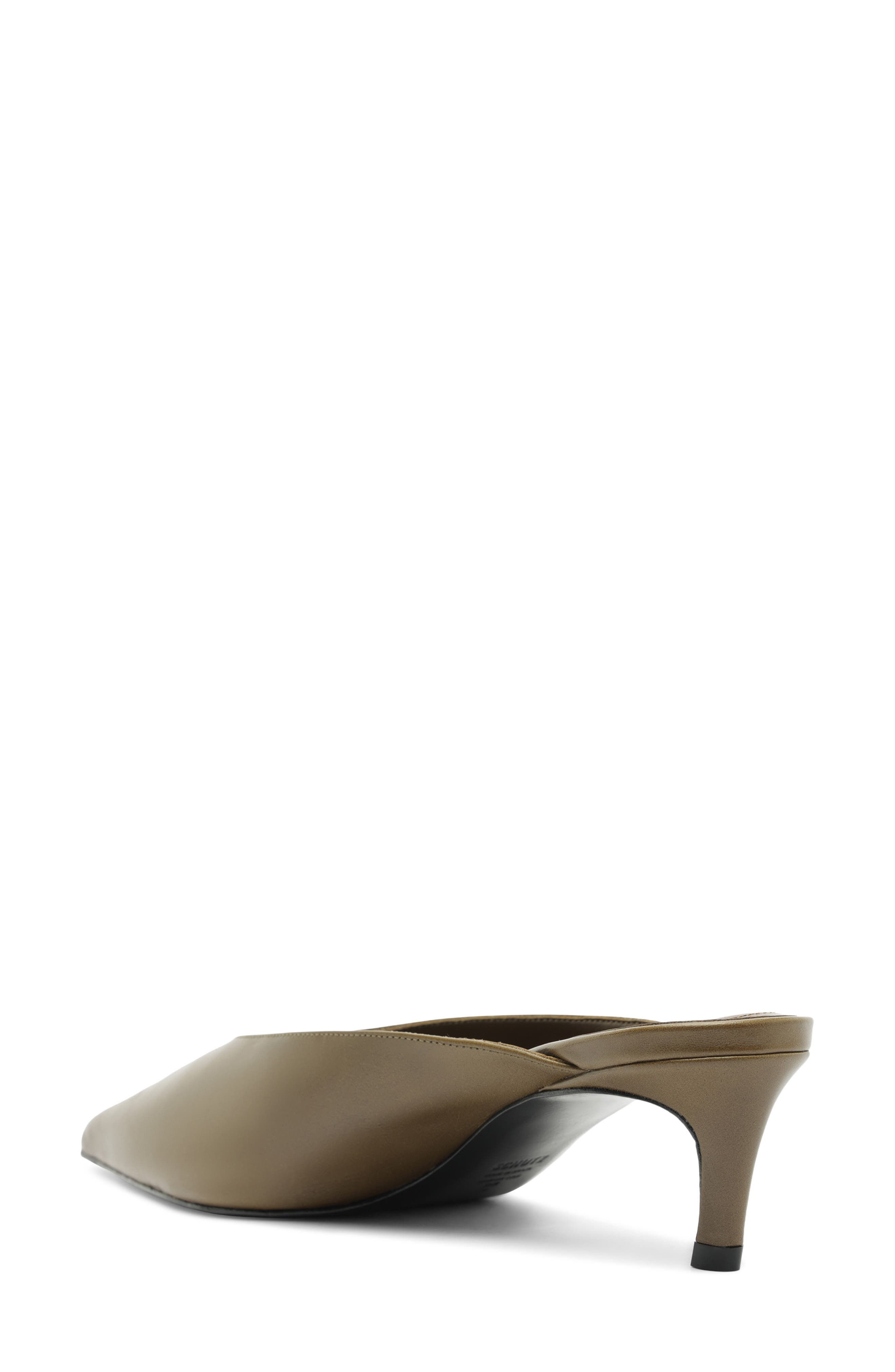 Loren Mule, Alternate, color, DRIED OLIVE