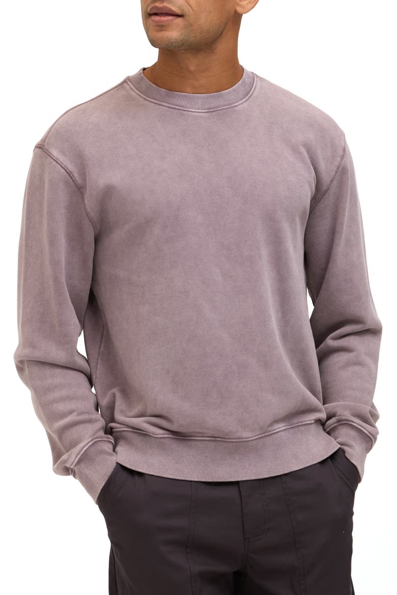 Dallas Pullover Sweatshirt, Main, color, MAUVEDUST