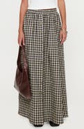 Princess Polly Cartmel Check Maxi Skirt