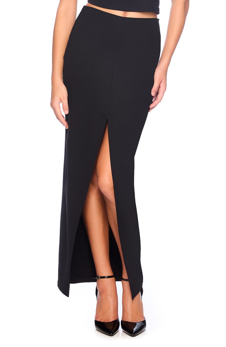 Susana Monaco Open Front Maxi Skirt, Main, color,