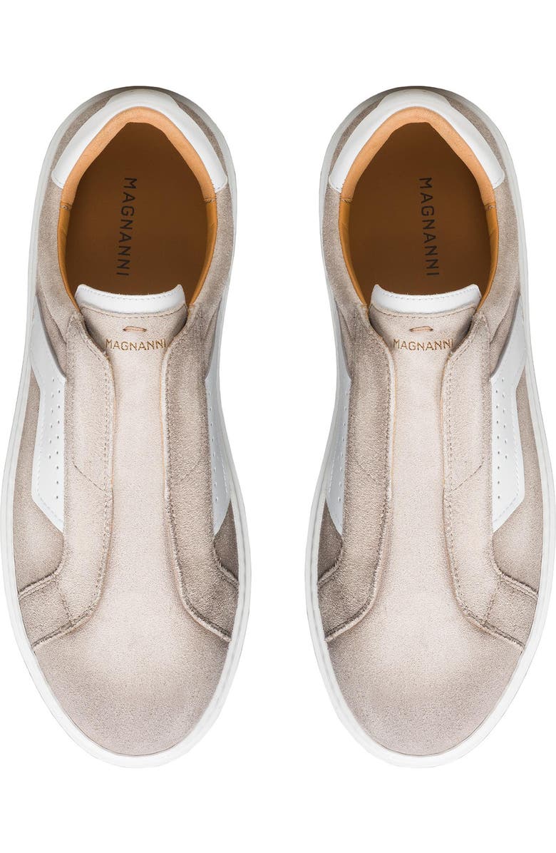 Magnanni Phoenix Slip-On Sneaker, Alternate, color, Taupe