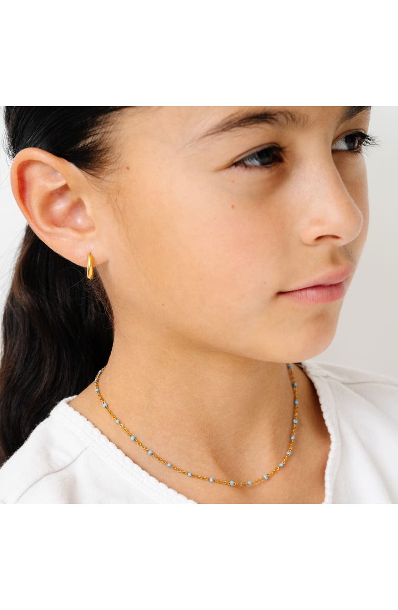 Pip Pop Enamel Bead Necklace, Alternate, color, Blue