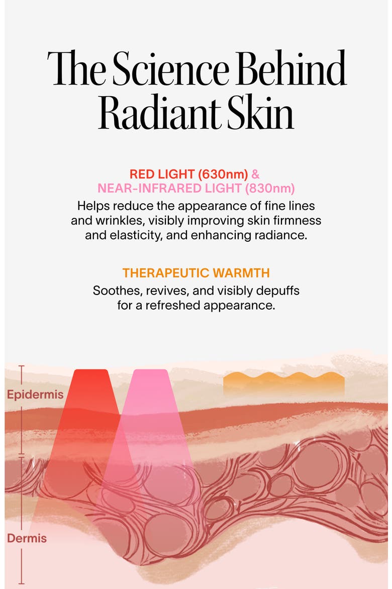 2-in-1 Skincare Mini LED Red Light Device, Alternate, color, PINK