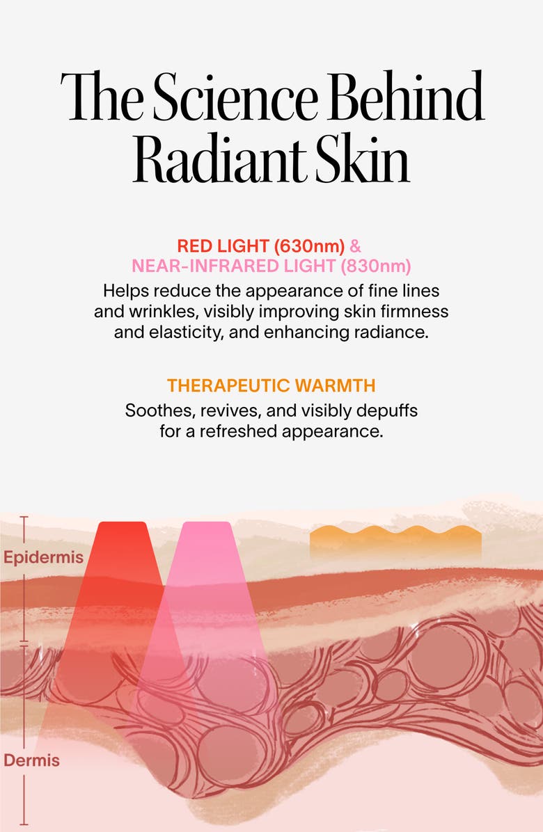 SolaWave 2-in-1 Skincare Mini LED Red Light Device, Alternate, color, Pink