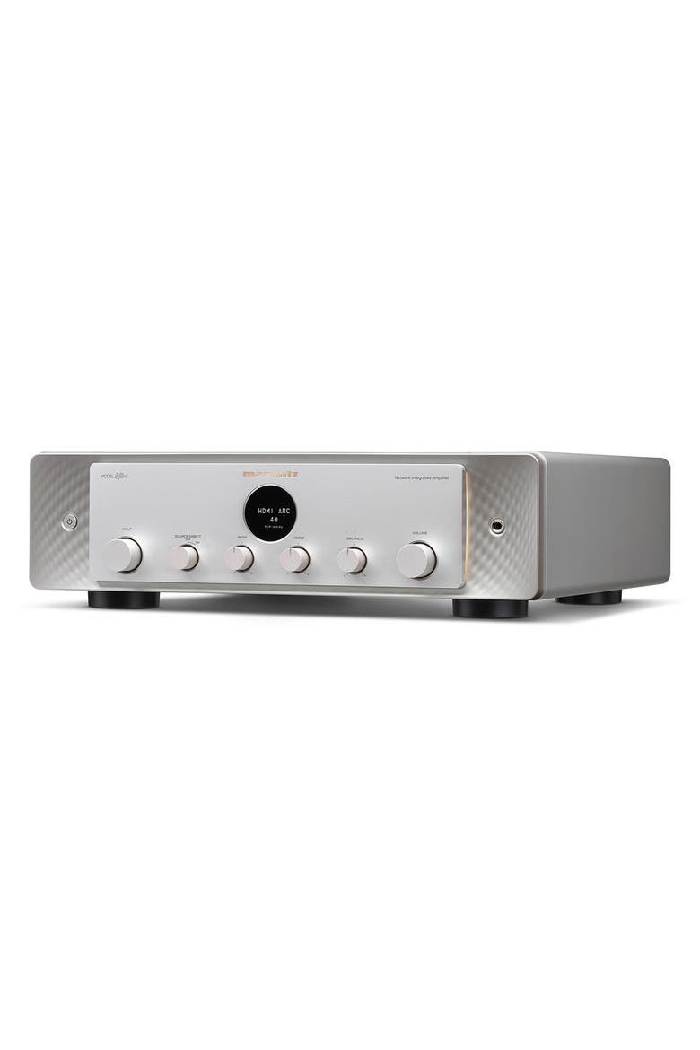 MODEL 40n Integrated Stereo Amplifier, Alternate, color, Silver
